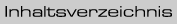 Inhaltsverzeichnis